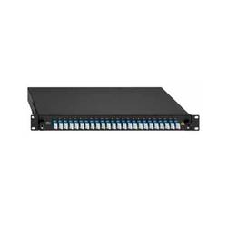 Rutenbeck 24 x LC-D OS2 blau rozvodná skříň LWL 24 portů 1 U