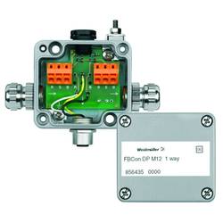 Weidmüller FBCON DP M12 1WAY 8564350000 pasivní box senzor/aktor standardní rozdělovač PROFIBUS-DP bez ukončení sběrnice 1 ks