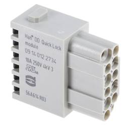 Zásuvkový modul 09140122734 Harting Množství: 1 ks