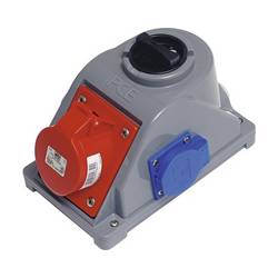 PCE 96061552 CEE zásuvka na stěnu, 16 A, 5pólová, 400 V, 1 ks