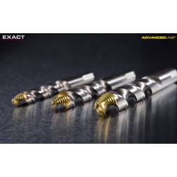 Exact 74561 Spiralbohrer StepTip Ø1,0-10,0mm 19-Stk. HSS TIN-TIP spirálový vrták 1 mm, 1.5 mm, 2 mm, 2.5 mm, 3 mm, 3.5 mm, 4 mm, 4.5 mm, 5 mm, 5.5 mm, 6 mm,
