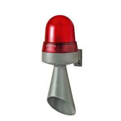 Werma Signaltechnik kombinované signalizační zařízení LED Werma červená trvalé světlo 24 V/DC 98 dB