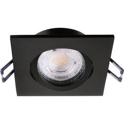 Deko Light Samsola, eckig, Schwarz 110049 stropní lampa GU10 černá (matná)