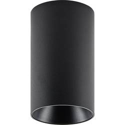 Deko Light 348242 Can IP20, 1x 7,5 W GU10, Schwarz Stropní svítidlo GU10 7.5 W černá