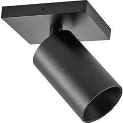 Deko Light 348246 Can Tilt eckig, 1x 7,5 W GU10, Schwarz Stropní svítidlo GU10 7.5 W černá