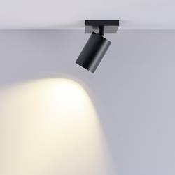 Deko Light 348246 Can Tilt eckig, 1x 7,5 W GU10, Schwarz Stropní svítidlo GU10 7.5 W černá