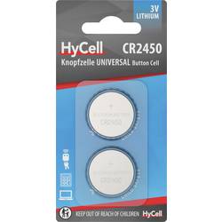 HyCell knoflíkový článek CR 2450 3 V 1 ks lithiová 2er Blister Lithium Knopfzellen CR2450