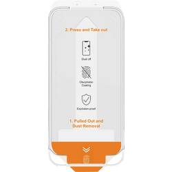 4Smarts Second Glass, Service Kit + Anti Dust ochranné sklo na displej smartphonu iPhone IPhone 13, iPhone 13 pro, iPhone 14, iPhone 16e 1 ks odolné vůči