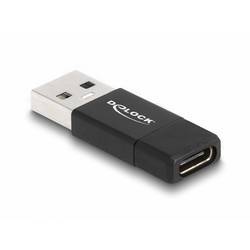 Delock USB 2.0 adaptér [1x USB 3.1 zástrčka A​ - 1x Zásuvka USB 3.2 Gen 2 typu C (USB 3.1)] 60001