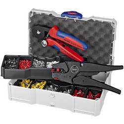Knipex 97 90 10 97 90 10 krimpovací kleště dutiny na kabely, 0.08 do 10 mm², vč. odizolovacích kleští, vč. sortimentu dutin na kabely v kufru