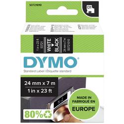 páska do štítkovače DYMO D1 53721 Barva pásky: černá Barva písma:bílá 24 mm 7 m