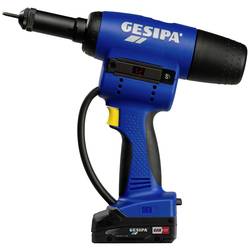 Gesipa FireBird Pro CAS Akumulátorová nýtovací pistole, 18 V, 2 Ah Li-Ion akumulátor, vč. nabíječky, 1679670