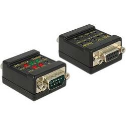 Delock 87713 VGA konektor D-SUB zásuvka 9pólová - D-SUB zástrčka 9pólová 1 ks