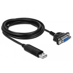 Delock USB 2.0 adaptér [1x USB 2.0 zástrčka A - 1x sériový (9 pinů)] 66281 1.8 m