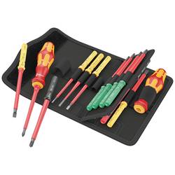 Wera 05006611001 bitový šroubovák, křížový PH, křížový PZ, TORX, plochý, 17dílná, 05006611001