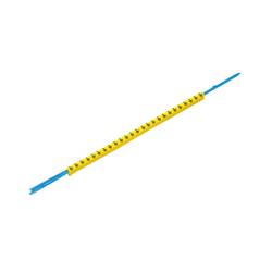 Weidmüller CLI R 1-3 GE/SW N označovací kroužek Otisk (Kabelový značkovač) N Rozsah vnějšího průměru 2.5 do 5 mm 0572901664