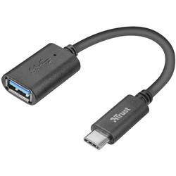 Trust USB 2.0 adaptér [1x USB-C® zástrčka - 1x USB 3.0 zásuvka B] Adapter 9.00 cm