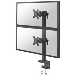 Neomounts FPMA-D960DVBLACKPLUS 2násobný držák na stůl pro monitor 43,2 cm (17) - 124,5 cm (49) černá nakláněcí, otočný, naklápěcí