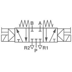 IMI NORGREN elektromagnetický ventil V50A611A-A213A 24 V/DC Materiál pouzdra hliník Těsnicí materiál NBR 1 ks