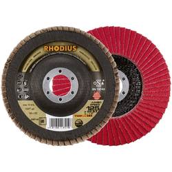 Rhodius 208748 JUMBO SPEED vějířovitý brusný kotouč Průměr 125 mm Ø otvoru 22.23 mm Zrnitost 80 nerezová ocel 1 ks