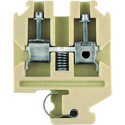 SAK Series, Feed-through terminal, Rated cross-section: 4 mm², Screw connection, Direct mounting SAKK 4 9502600000 béžová Weidmüller 25 ks