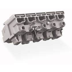 přístrojová svorka Tuhost (příčný řez): 0.5-2.5 mm² Pólů: 5 WAGO WAGO GmbH & Co. KG 250 ks bílá