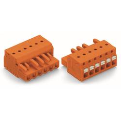 WAGO zásuvkový konektor na kabel 2231 Počet pólů 4 Rastr (rozteč): 5.08 mm 2231-304/026-000 100 ks