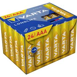 Varta VARTA Longlife AAA Cube Pack24 mikrotužková baterie AAA alkalicko-manganová 1.5 V 24 ks