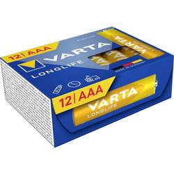 Varta VARTA Longlife AAA Cube Pack12 mikrotužková baterie AAA alkalicko-manganová 1.5 V 12 ks