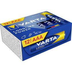 Varta VARTA Longlife Power AAA Cube Pack12 mikrotužková baterie AAA alkalicko-manganová 1.5 V 12 ks