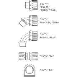 LAPP 61754065 SILVYN® FPAS 42/35,5x42,5 BK ochranný husí krk černá 35.50 mm 25 m