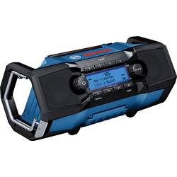 Bosch Professional GPB 18V-2 SC DAB+ 06014A3100 odolné rádio, DAB+, FM, Bluetooth, AUX, voděodolné, černá