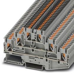 Phoenix Contact 3210512 vícepatrová svorka 5.2 mm rychlé připojení šedá 50 ks