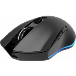 Gembird MUSGW-6BL-02 optická herní myš, přenos Bluetooth®, 1600 dpi, 2400 dpi, 3200 dpi, černá