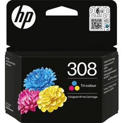 HP Ink 308 originál azurová, purpurová, žlutá 7FP20UE#CE1
