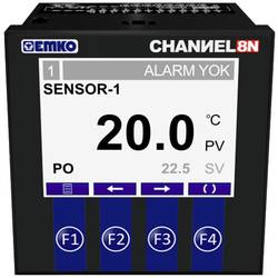 Emko CHANNEL8-N 2bodový regulátor termostat Pt100 -50 do +400 °C relé 5 A
