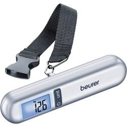 Beurer 732.12 váha na cestovní zavazadla 40 kg, rozlišení 10 g na baterii, stříbrná