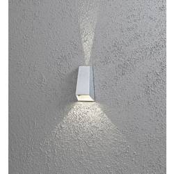 Konstsmide Gnosjö Konstsmide AL 7911-310 venkovní nástěnné LED osvětlení Energetická třída (EEK2021): G (A - G) LED pevně vestavěné LED 6 W stříbrnošedá