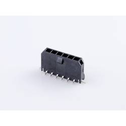 Molex vestavná pinová lišta (standardní) 6, rozteč 3.00 mm, 436500626, 1 ks Tape on Full reel