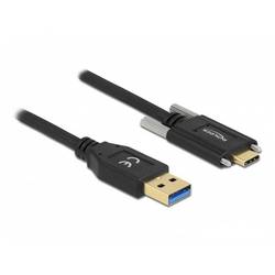 Delock USB kabel USB 3.2 Gen2 USB-A zástrčka, USB-C ® zástrčka 0.50 m černá 84007