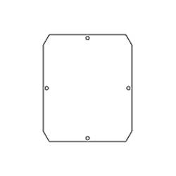 Molex MWE Industrial Solution 936040053 kryt pouzdra 144 x 119 x 1.5 ocel pozinkované 1 ks