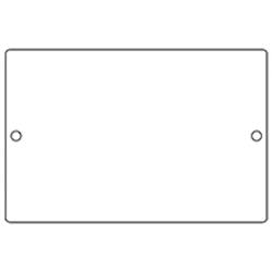 Molex MWE Industrial Solution 936040052 kryt pouzdra 118 x 78.5 x 1.5 ocel pozinkované 1 ks