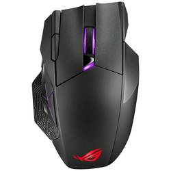 Asus ROG Spatha X optická herní myš, přenos bezdrátový, USB, 12 tlačítko, 19000 dpi, černá