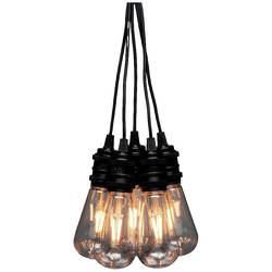 Konstsmide 2351-800 Světelný řetěz venkovní 230 V Počet žárovek 10 LED jantar Délka světel: 9.15 m stmívatelné, rozšiřitelné