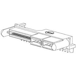 Molex zásuvkový konektor do DPS 459844422, 1 ks Tray