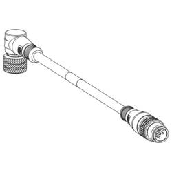 Molex upravený zástrčkový konektor pro senzory - aktory, 1200660378, 1 ks