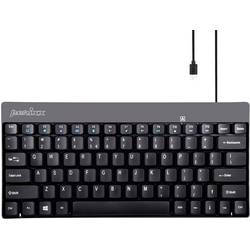 Perixx neu USB klávesnice německá, QWERTZ černá USB konektor