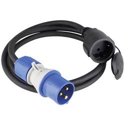 AS Schwabe 61408 Adaptérový CEE kabel, 16 A, 3pólový, 230 V, 1 ks