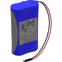 Ansmann 1S2P Akkupack 2x 18650 Kabel Li-Ion 3.6V 5200mAh Akupack 2 x Li-Ion 3.6 V 5200 mAh