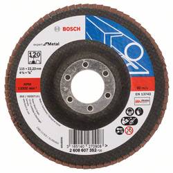 Bosch Accessories 2608607352 Bosch Power Tools vějířovitý brusný kotouč Průměr 115 mm ocel, nerezová ocel 1 ks